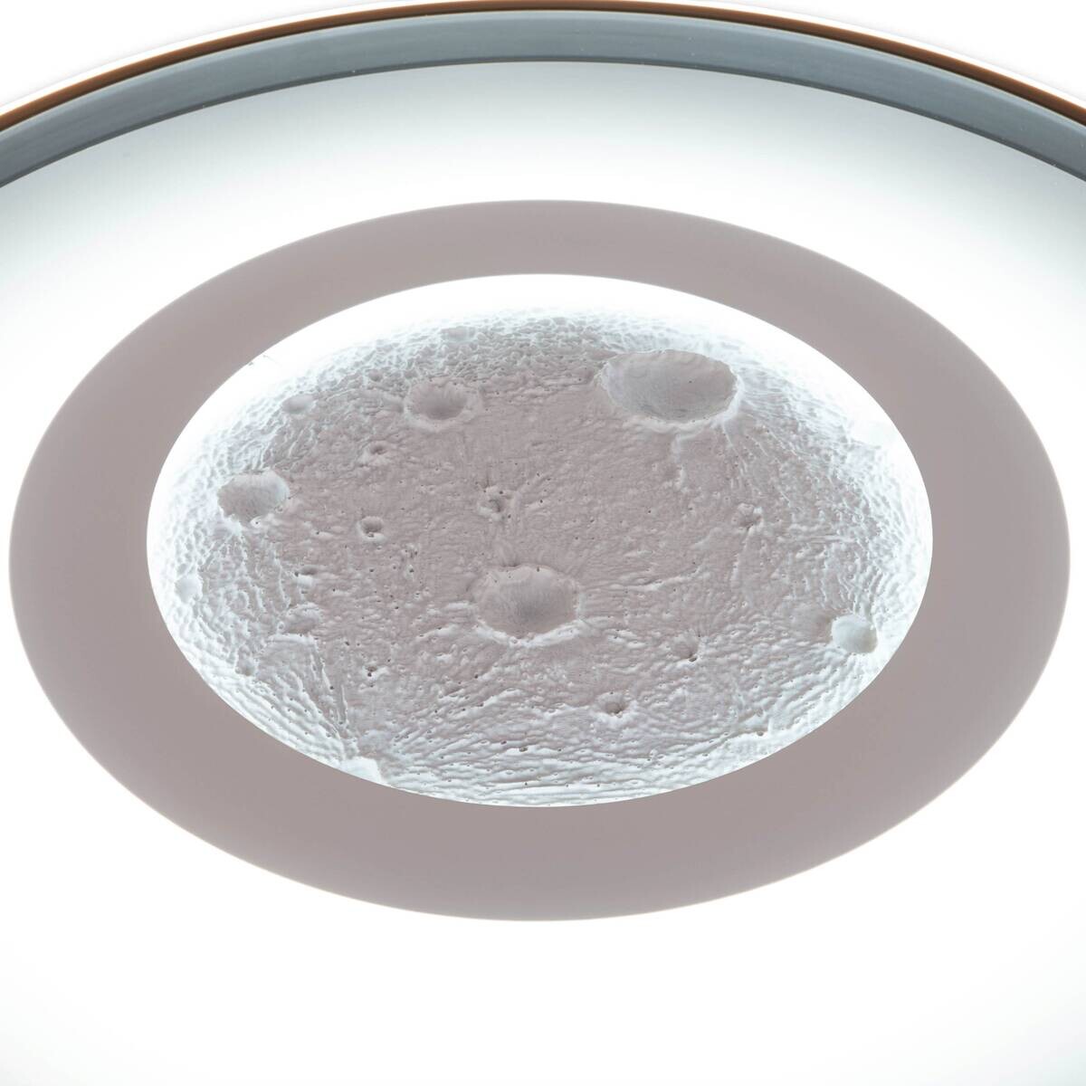 Näve Leuchten Deckenleuchte weiß Metall Kunststoff B/H/T: ca. 50x6x50 cm null 3 Brennstellen