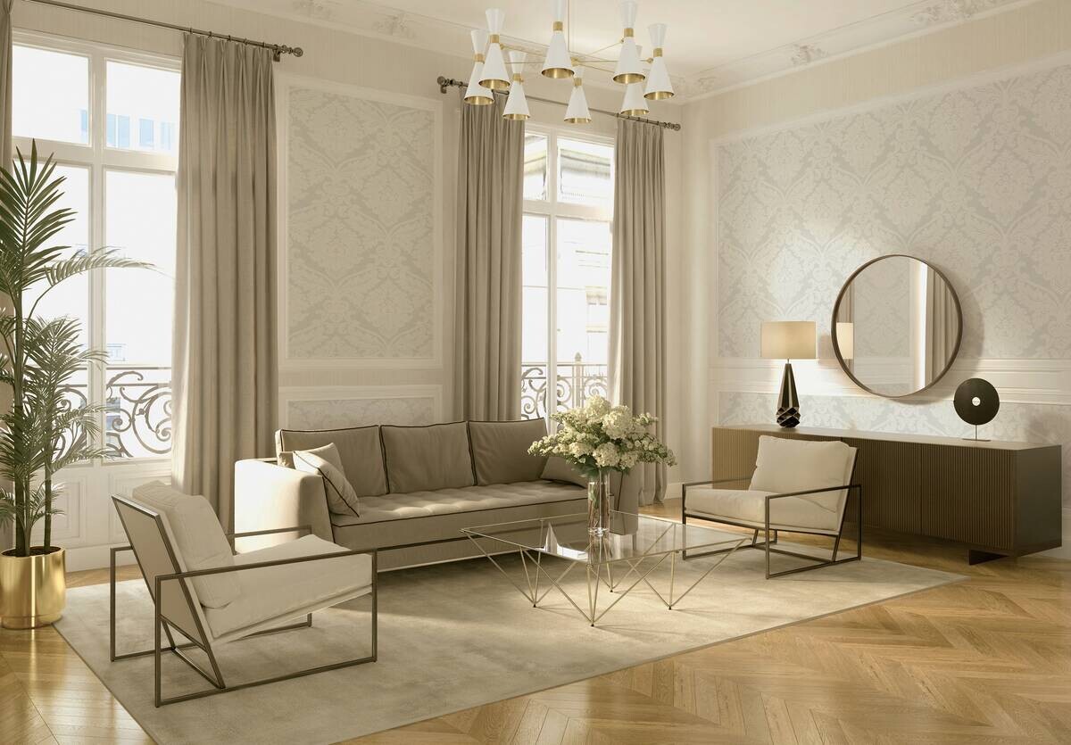 A.S.Creation Vliestapete B/H/D: ca. 53x1005x10 cm