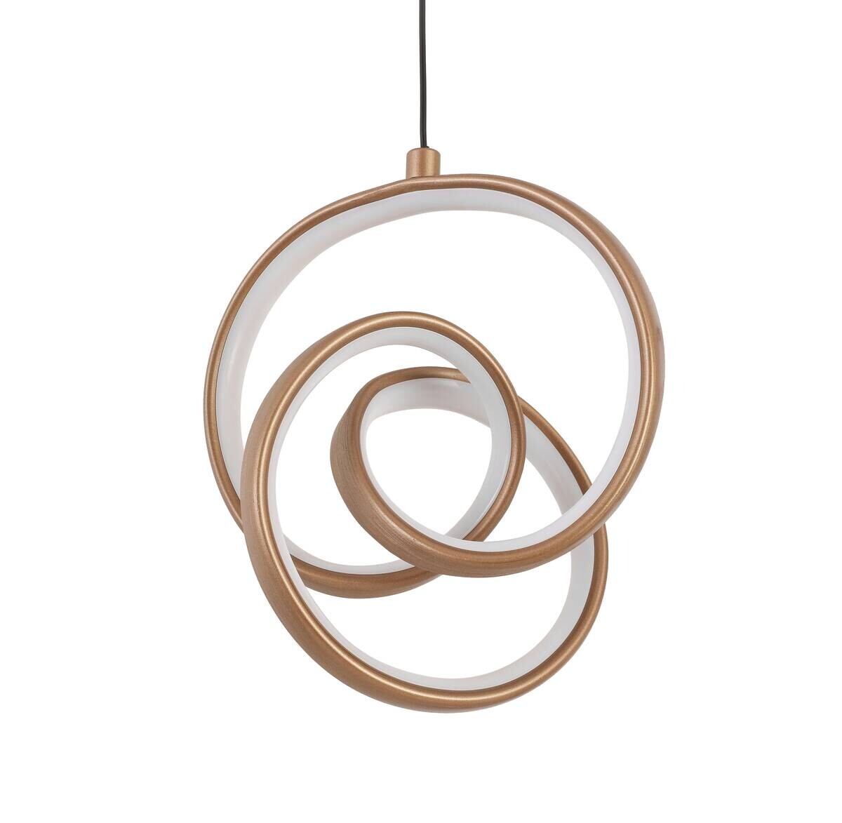 Nolo LED-Pendelleuchte Tamara Cappuccino B/H/L: ca. 75x18x120 cm