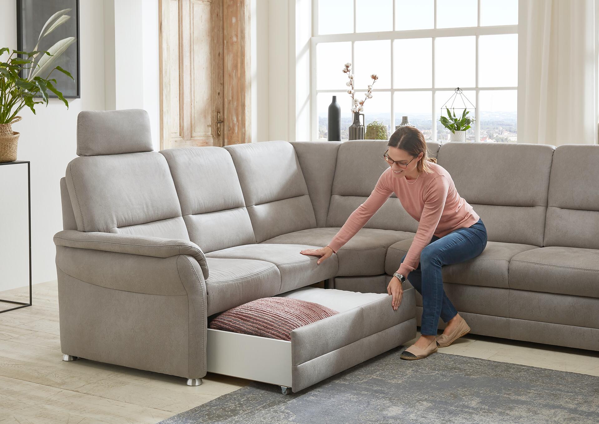 Wohnlandschaft Topasplan Q+ B/T: ca. 228x160 cm