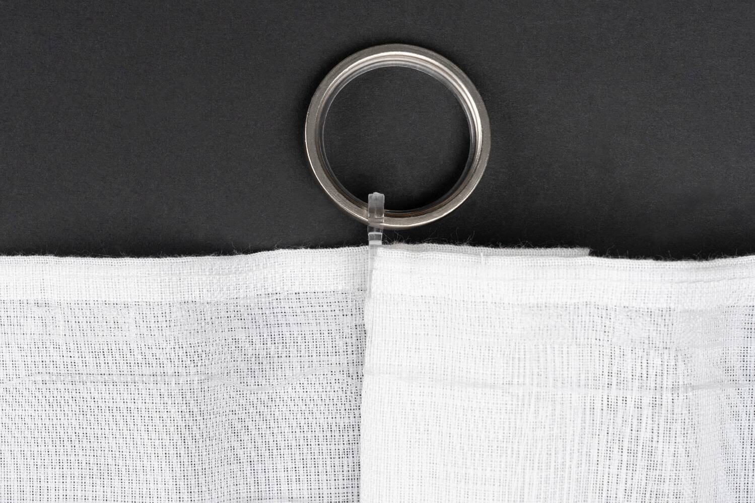 Kombivorhang 2er Pack Breeze weiß B/L: ca. 135x300 cm