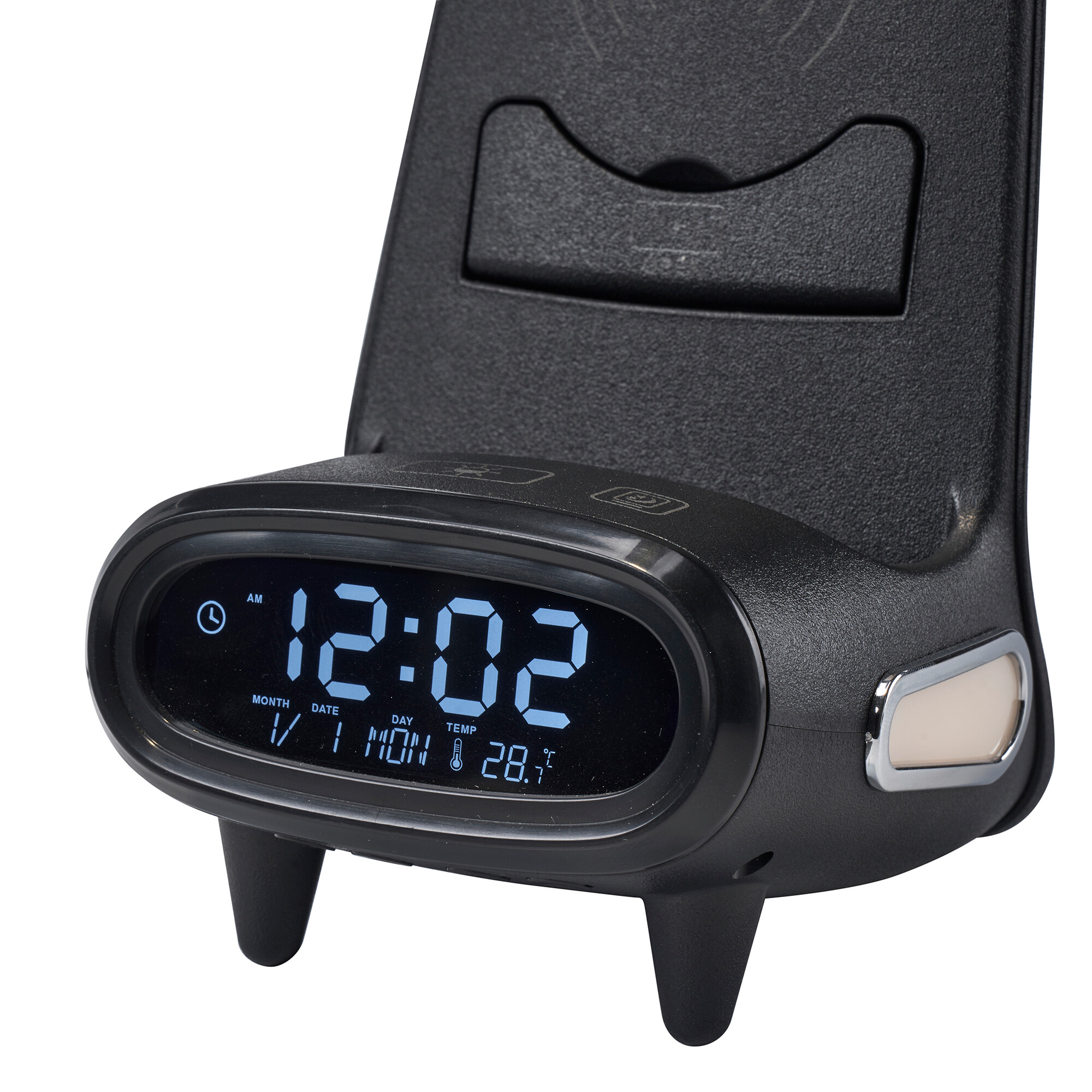 POCOline LED-Schreibtischleuchte Timon schwarz B/H/L: ca. 11x9x45 cm