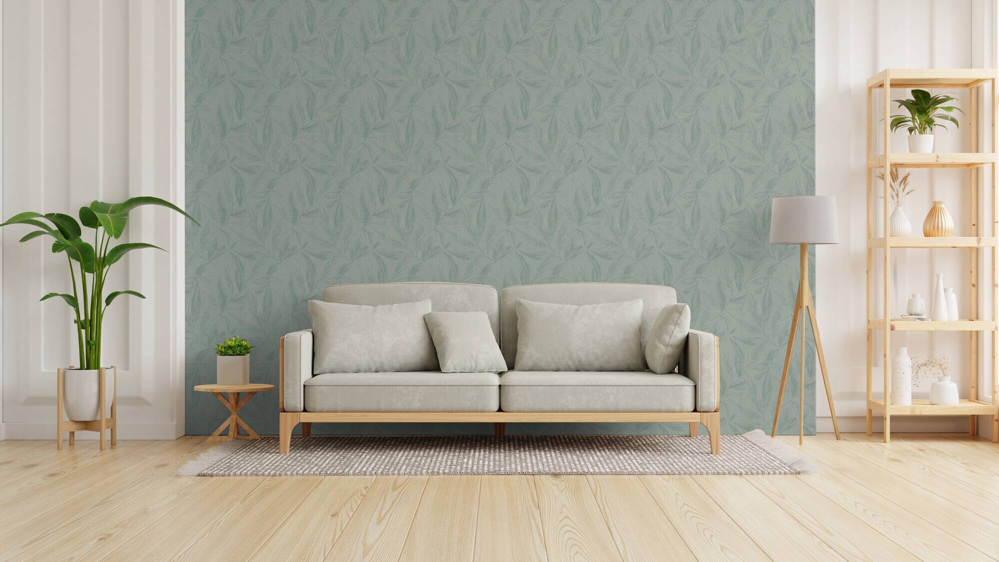 A.S.Creation Vliestapete grün B/H/D: ca. 53x1005x9,3 cm