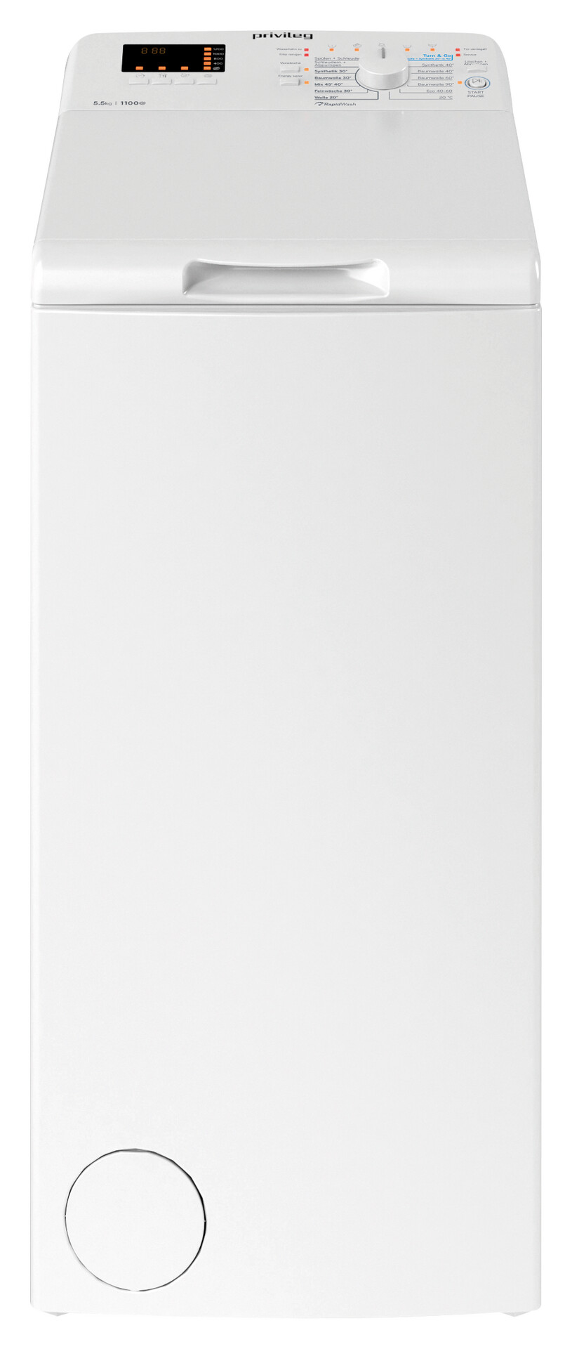 Privileg Waschmaschine-Toploader TL PWT LC55 DE