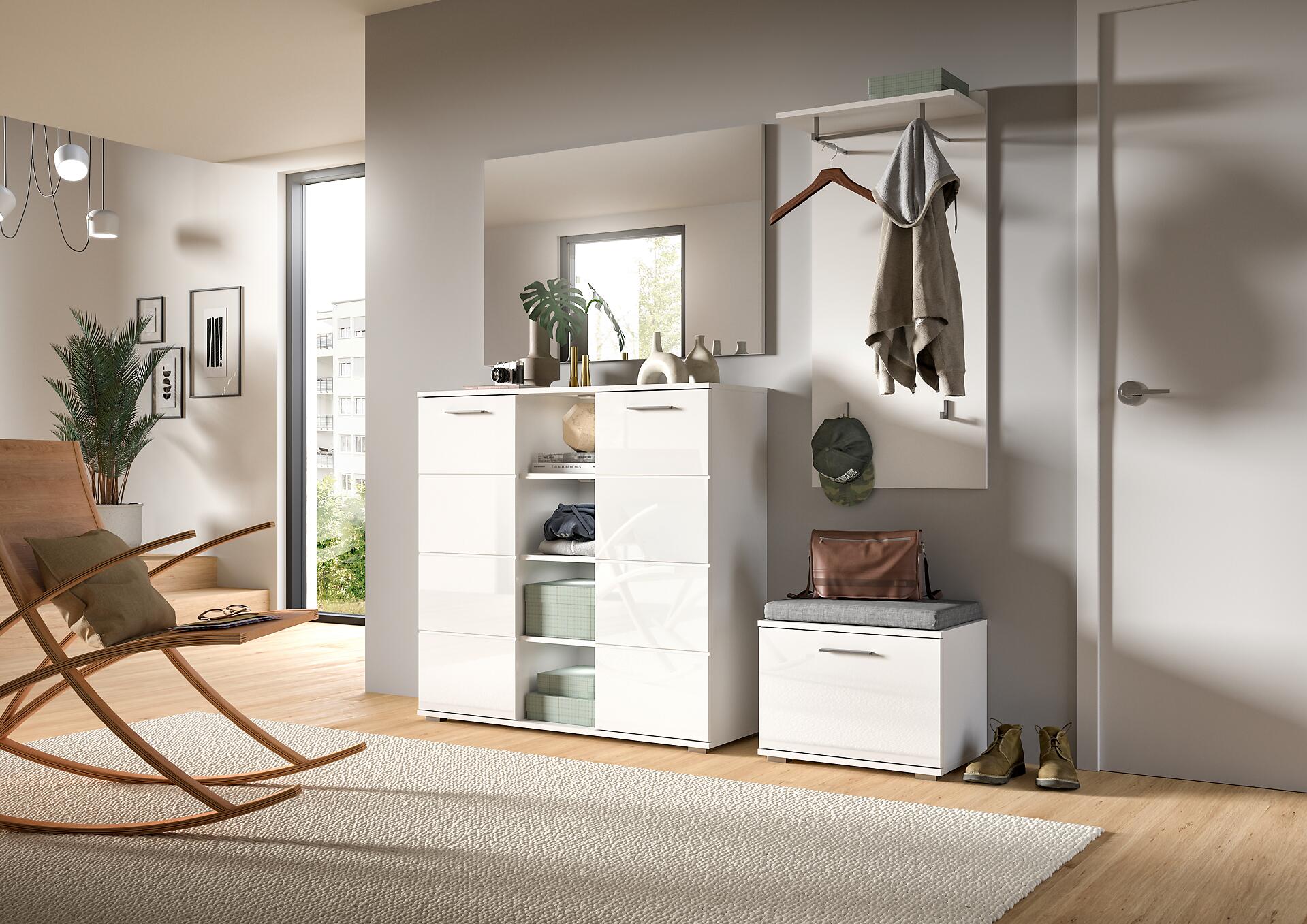 xonox.home Garderobenspiegel PREGO B/H/T: ca. 110x71x2 cm