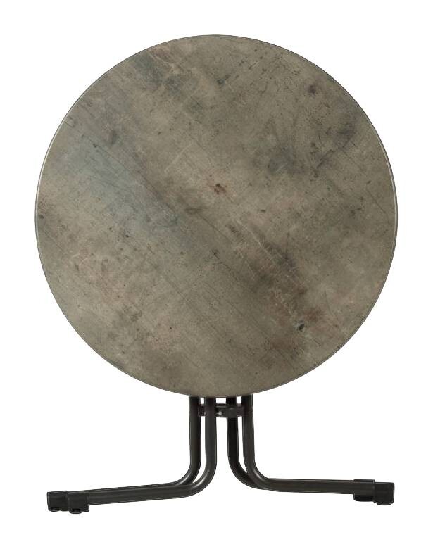 Acamp Gartentisch Piazza anthrazit Stahl H/D: ca. 72x80 cm