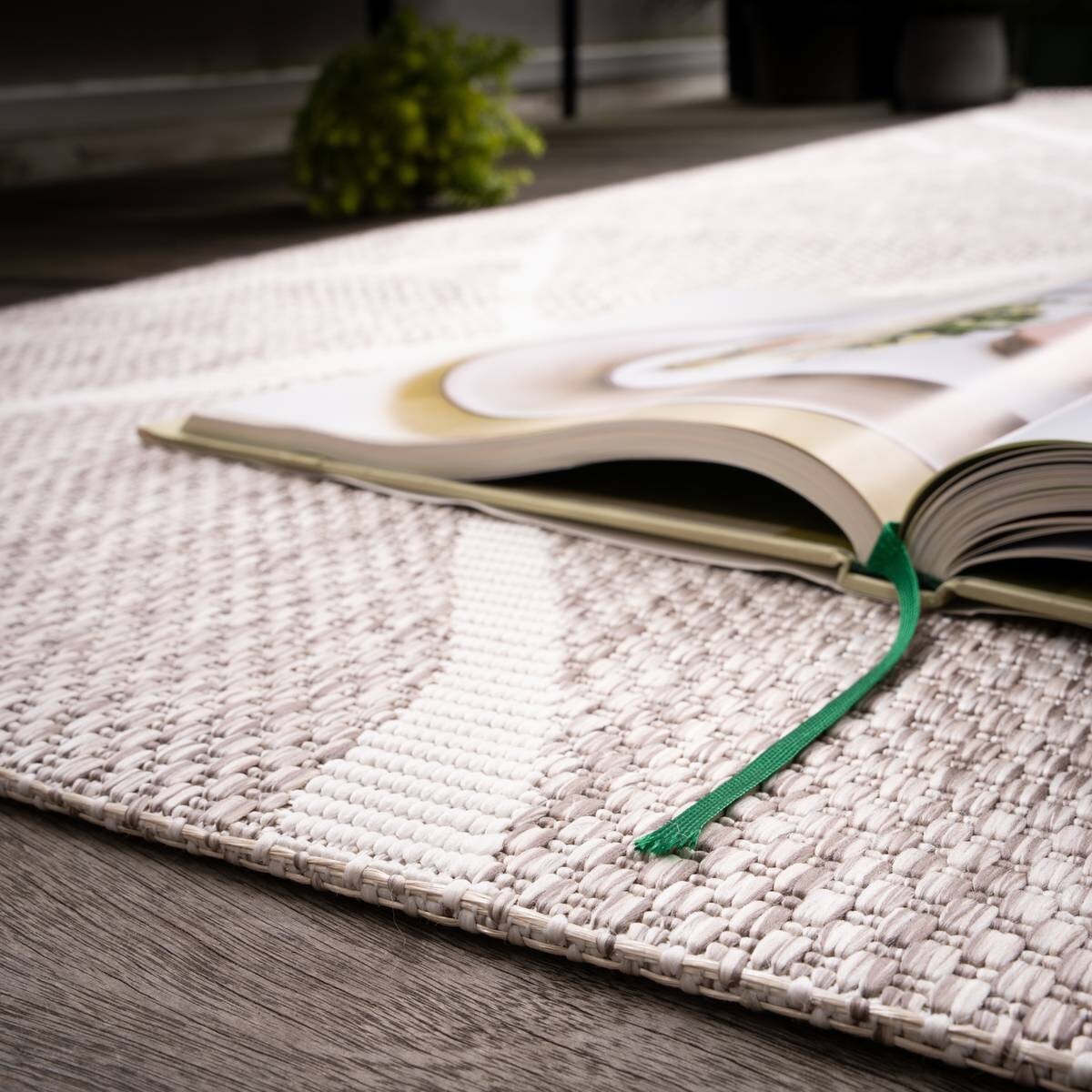 Obsession Teppich My Twilight taupe B/H/T/L/D: ca. 160x0,7x0x230x0 cm