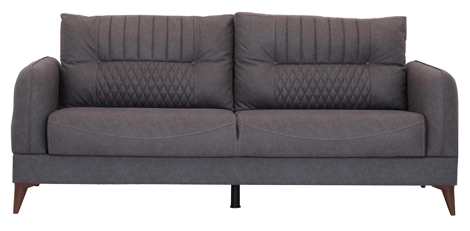 Sofa 3-2-1 Mislina blaugrau Microfaser