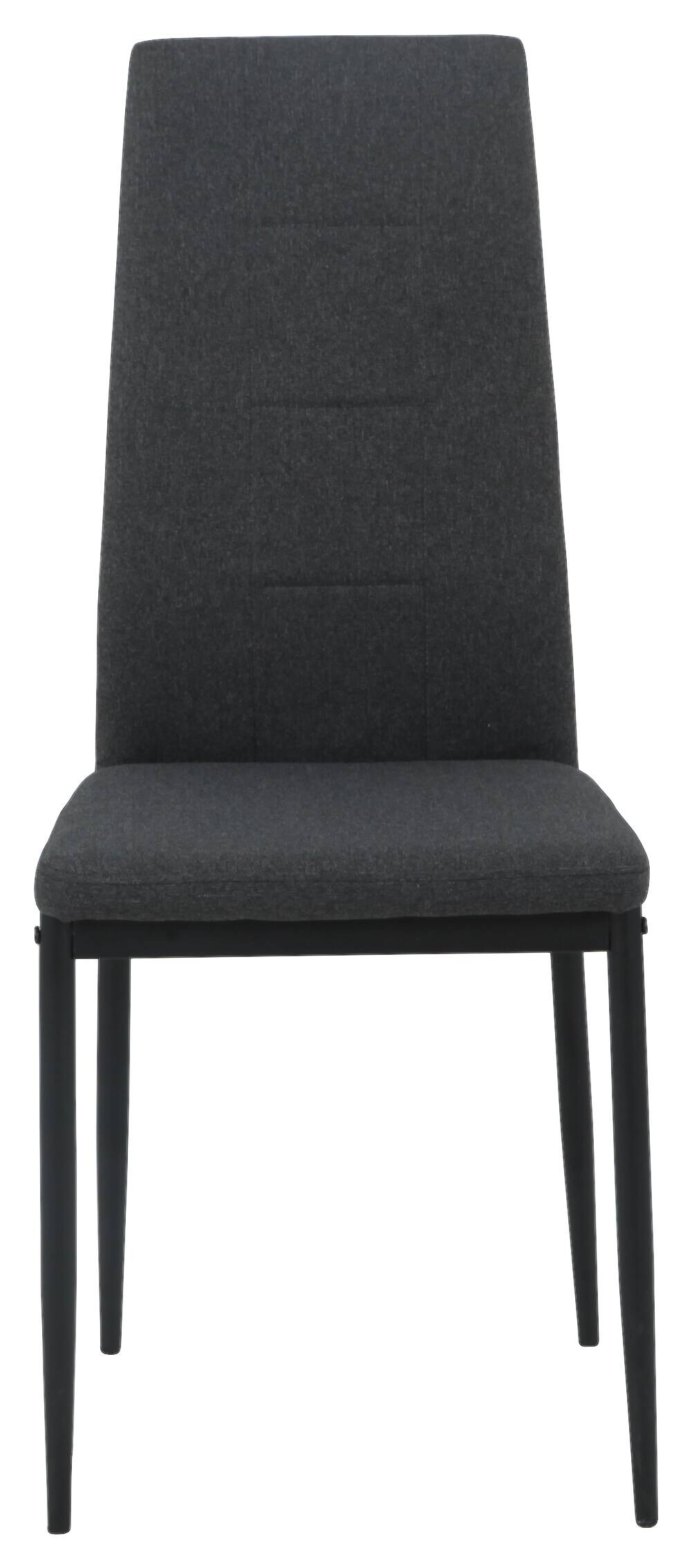 Stuhl Svenni anthrazit Webstoff B/H/T: ca. 42x98x44 cm