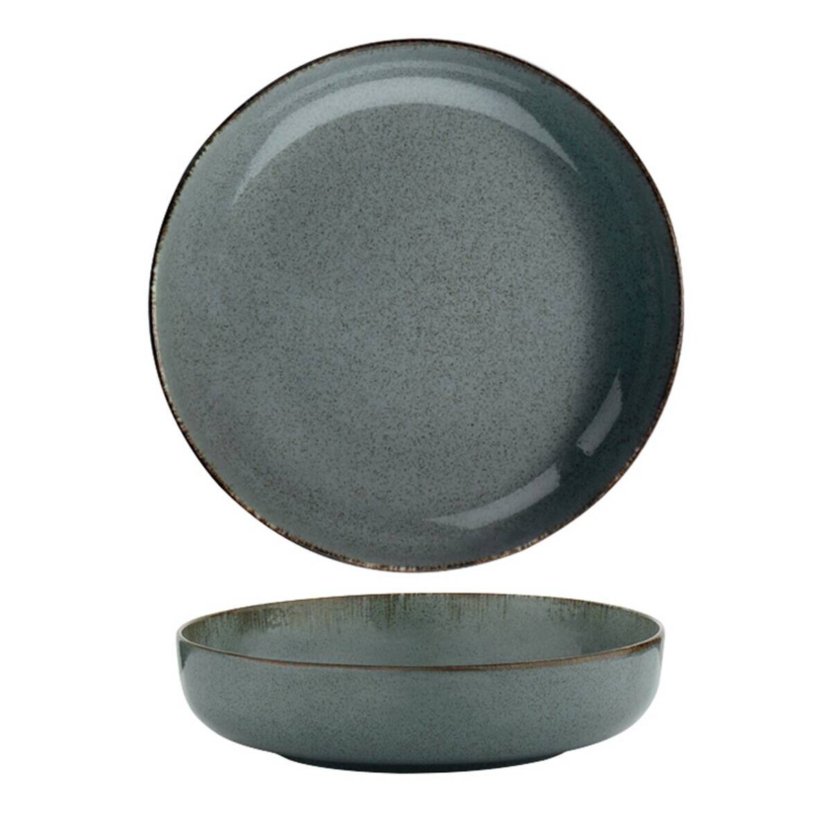 Hermia Concept Kombiservice blau Porzellan 24 tlg.