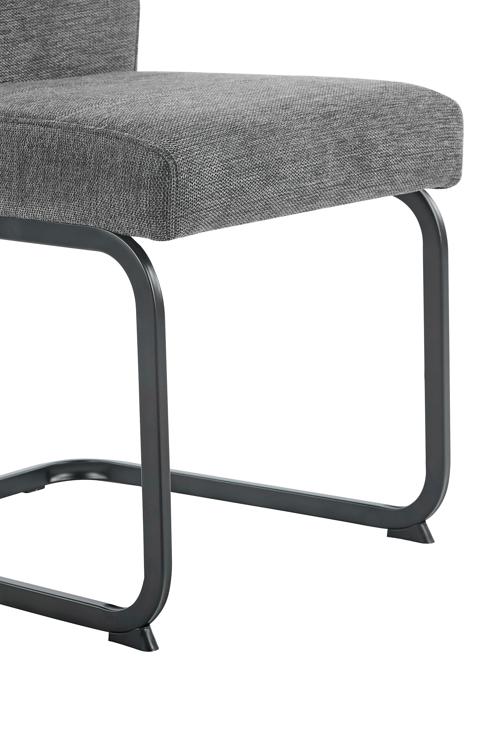 Schwingstuhl Kerstin II anthrazit Webstoff B/H/T: ca. 47x100x65 cm