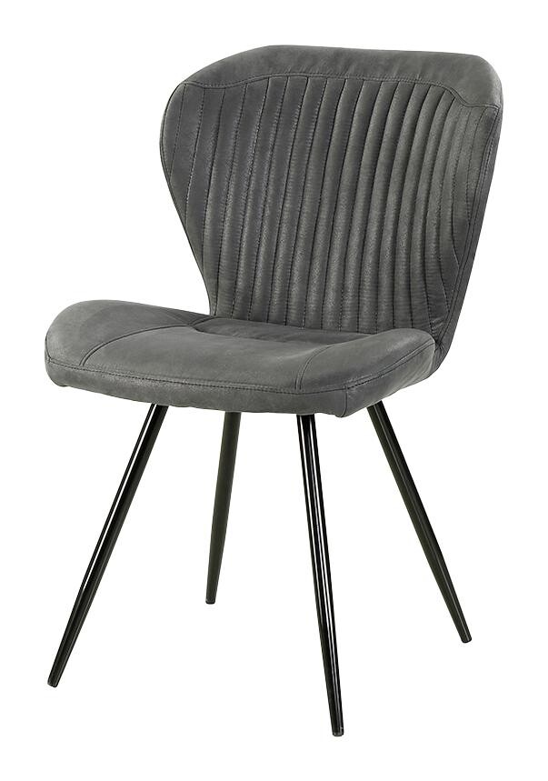 Stuhl anthrazit Vintage B/H/T: ca. 54x86x64 cm