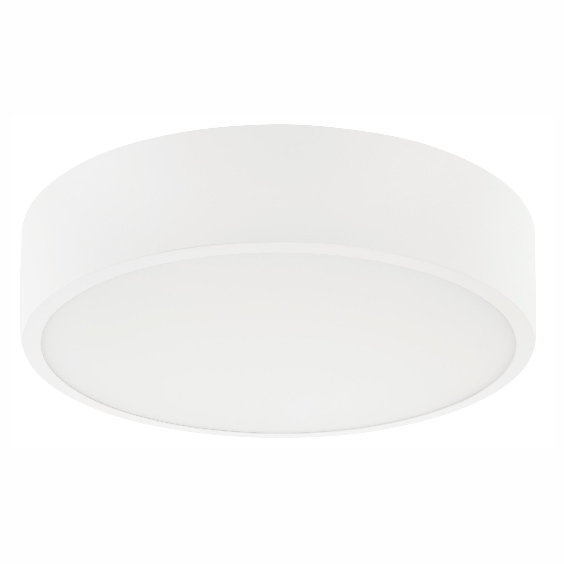 Lamkur Deckenleuchte DANTE 43975 weiß Glas Stahl H/L: ca. 8x37 cm E27 2 Brennstellen