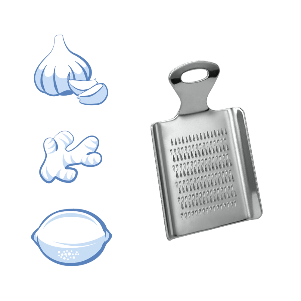 Metaltex Reibe silber Edelstahl B/H/L: ca. 8x16x9,5 cm Metaltex Reibe silber Edelstahl B/H/L: ca. 8x16x9,5 cm