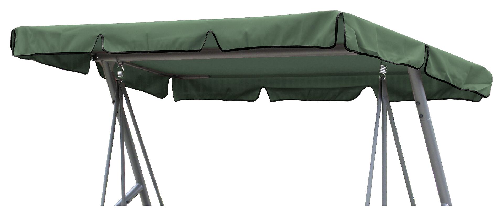 Grasekamp Ersatzdach für Hollywoodschaukel grün Kunststoff B/H/L: ca. 145x18x200 cm