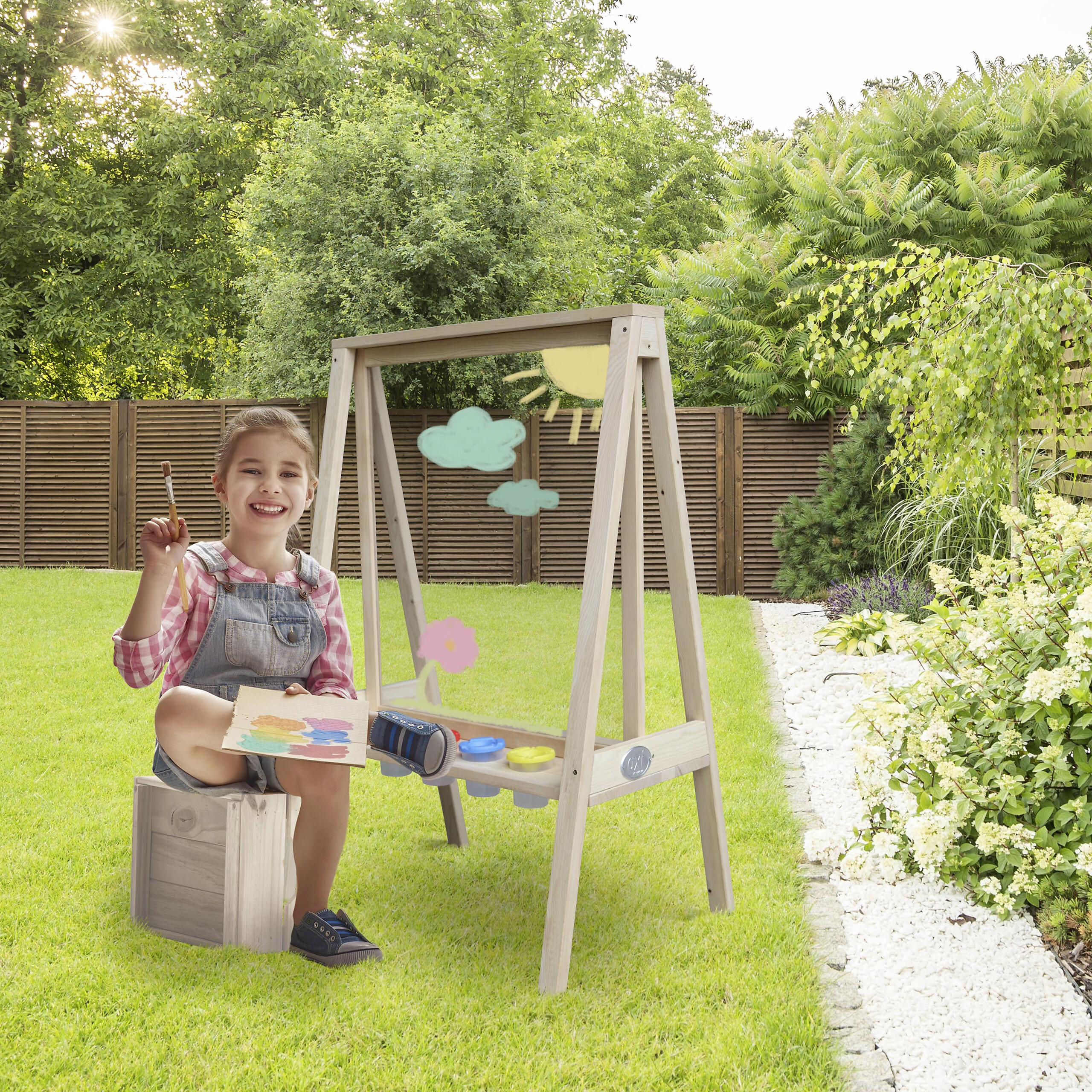 AXI Aktivitäten-Esel Eric braun B/H/L: ca. 70x105x50 cm