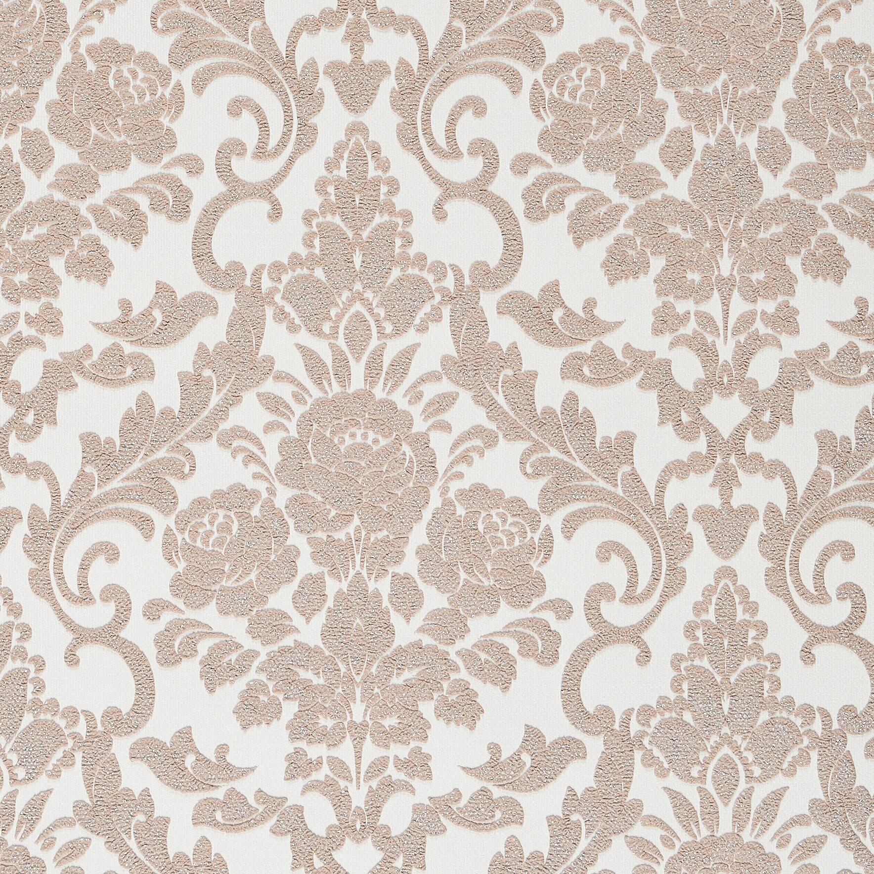 Vliestapete Ornament beige creme B/L: ca. 53x1005 cm