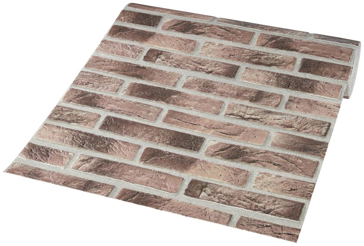 Vliestapete Steinoptik braun B/L: ca. 53x1005 cm