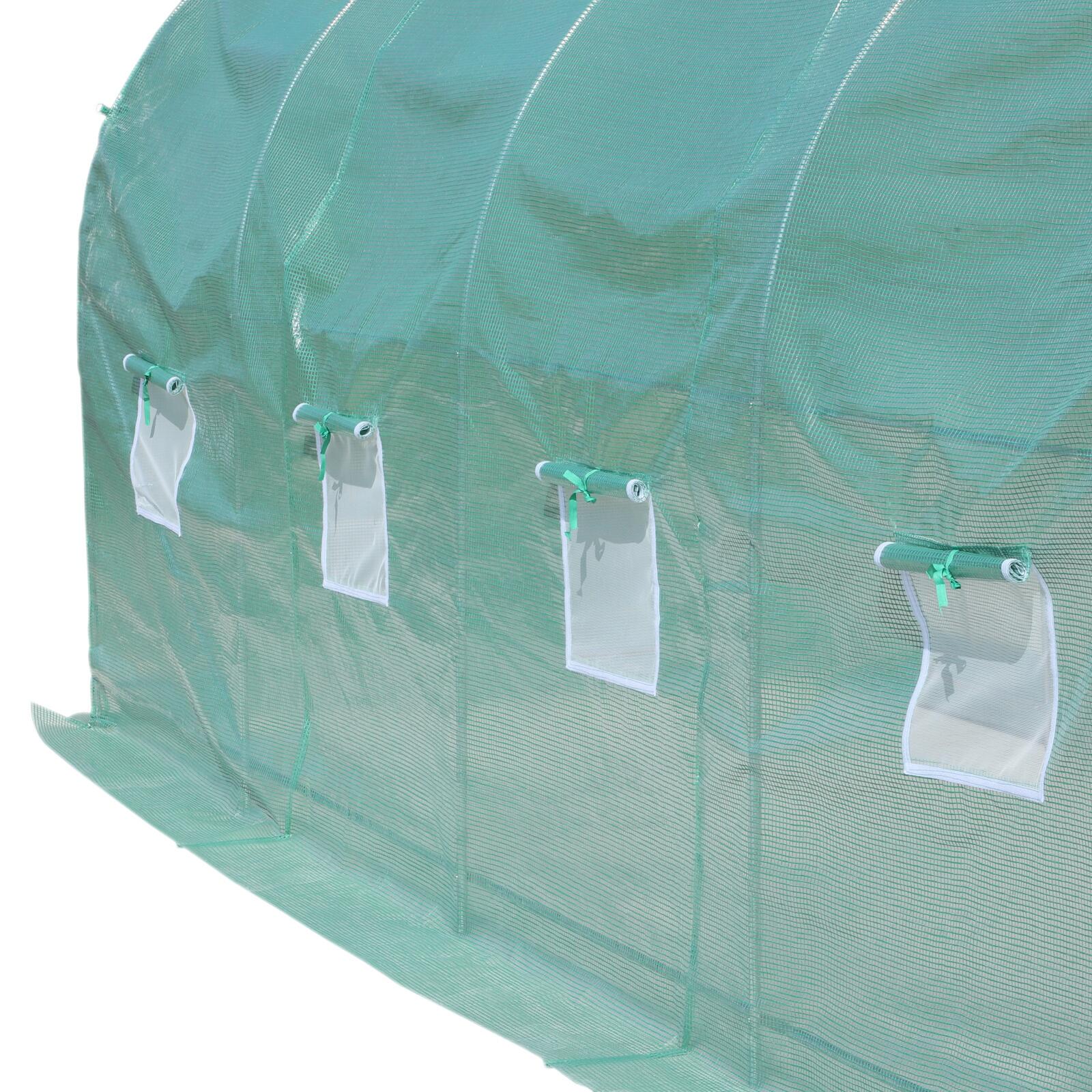 Outsunny Foliengewächshaus B/H/L: ca. 200x210x500 cm