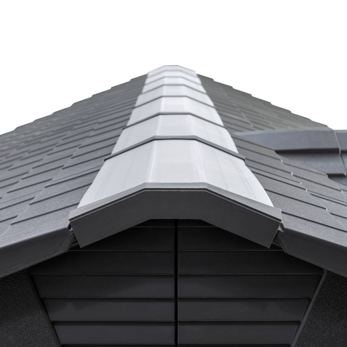 Lifetime Gerätehaus Idaho grau B/H/T: ca. 498x264,5x214 cm