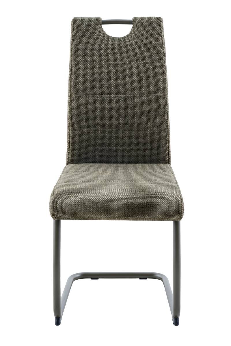 Schwingstuhl Florenz grün Webstoff B/H/T: ca. 43x99x60 cm