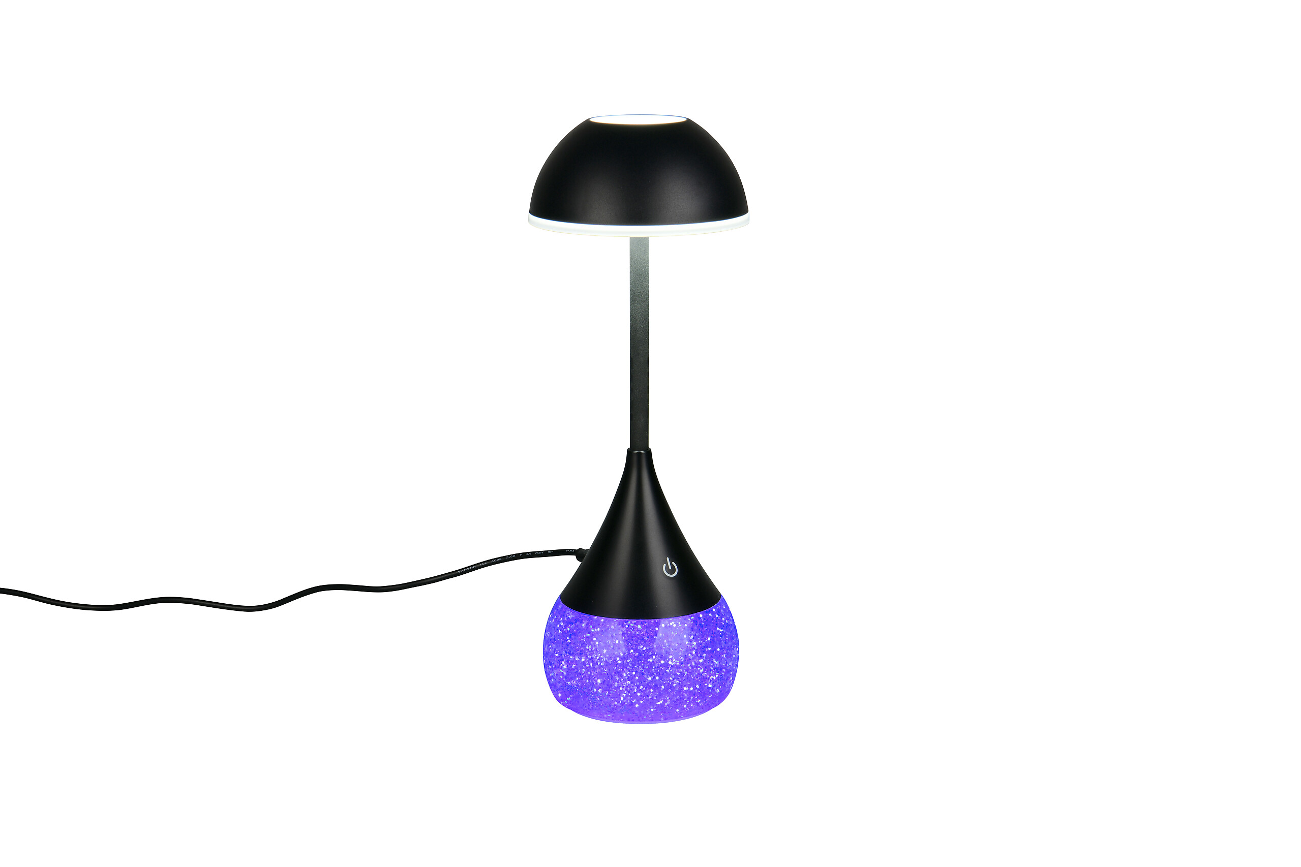 Reality Leuchten LED-Tischleuchte Tembo schwarz Kunststoff B/L: ca. 11x28,3 cm