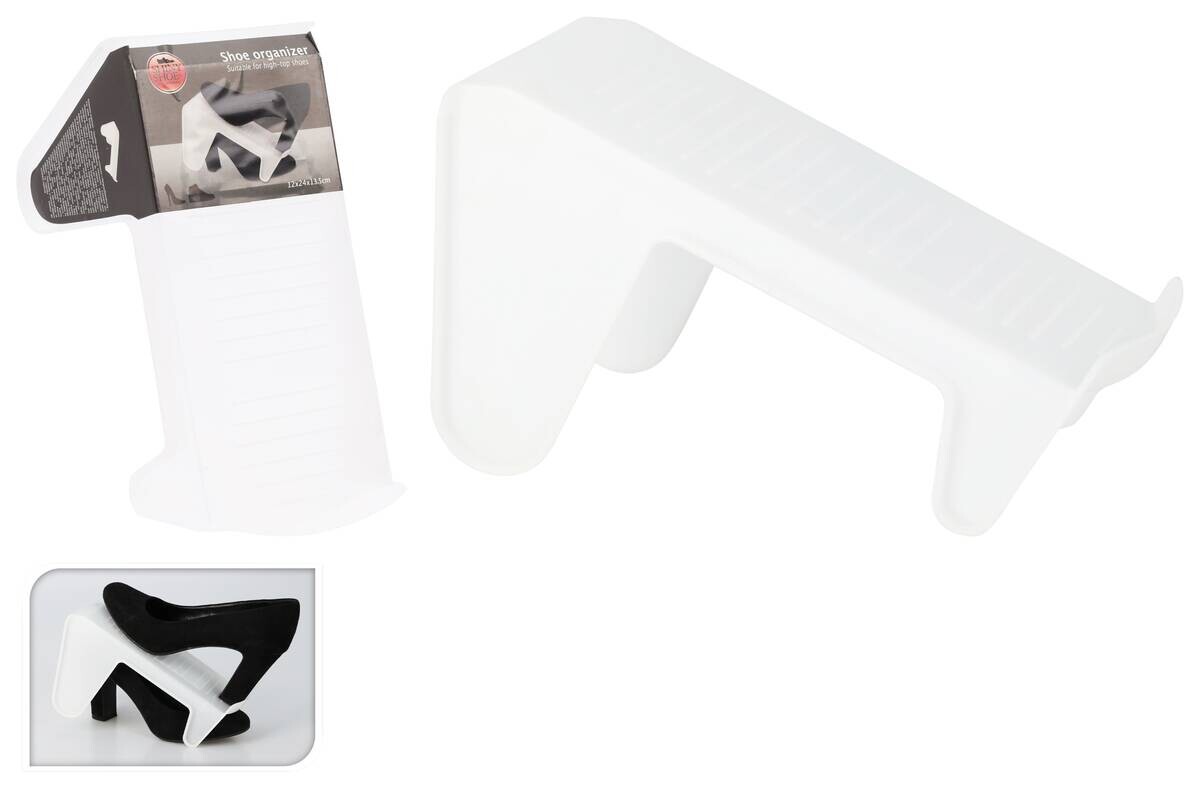 Schuhorganizer weiß Kunststoff Schuhorganizer weiß Kunststoff