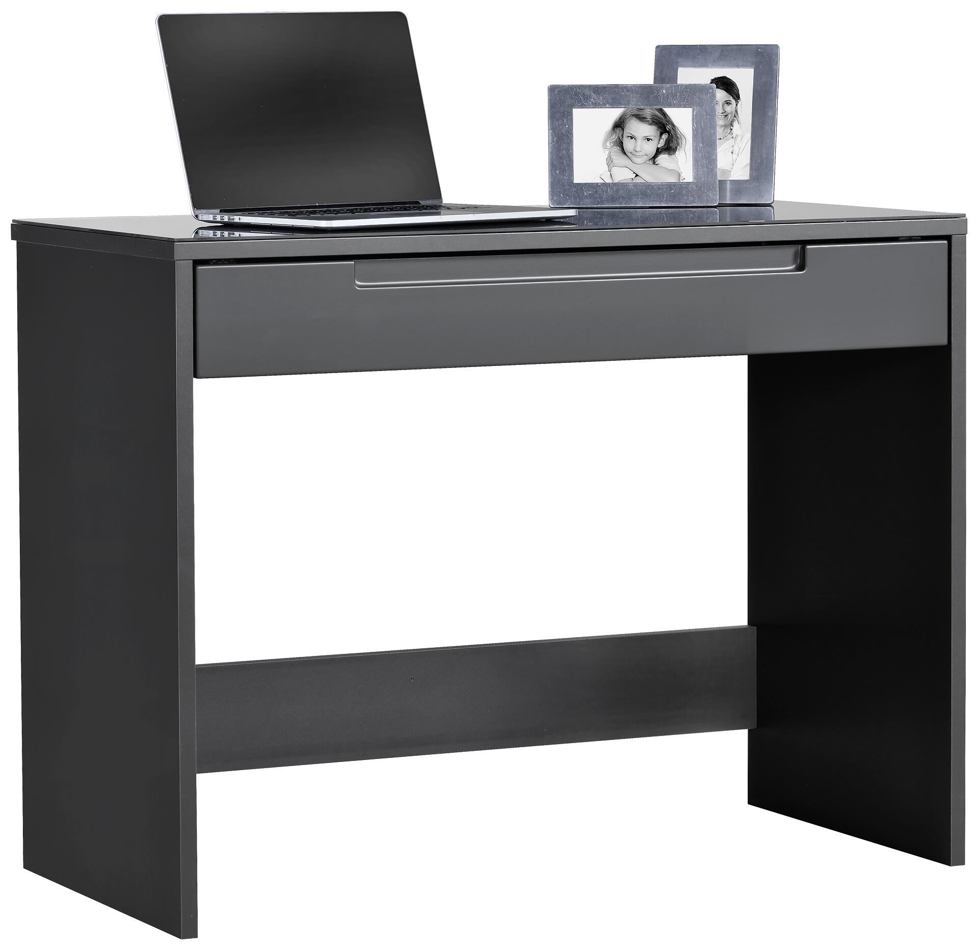 Schreibtisch Mailand anthrazit B/H/T: ca. 97x76x50 cm