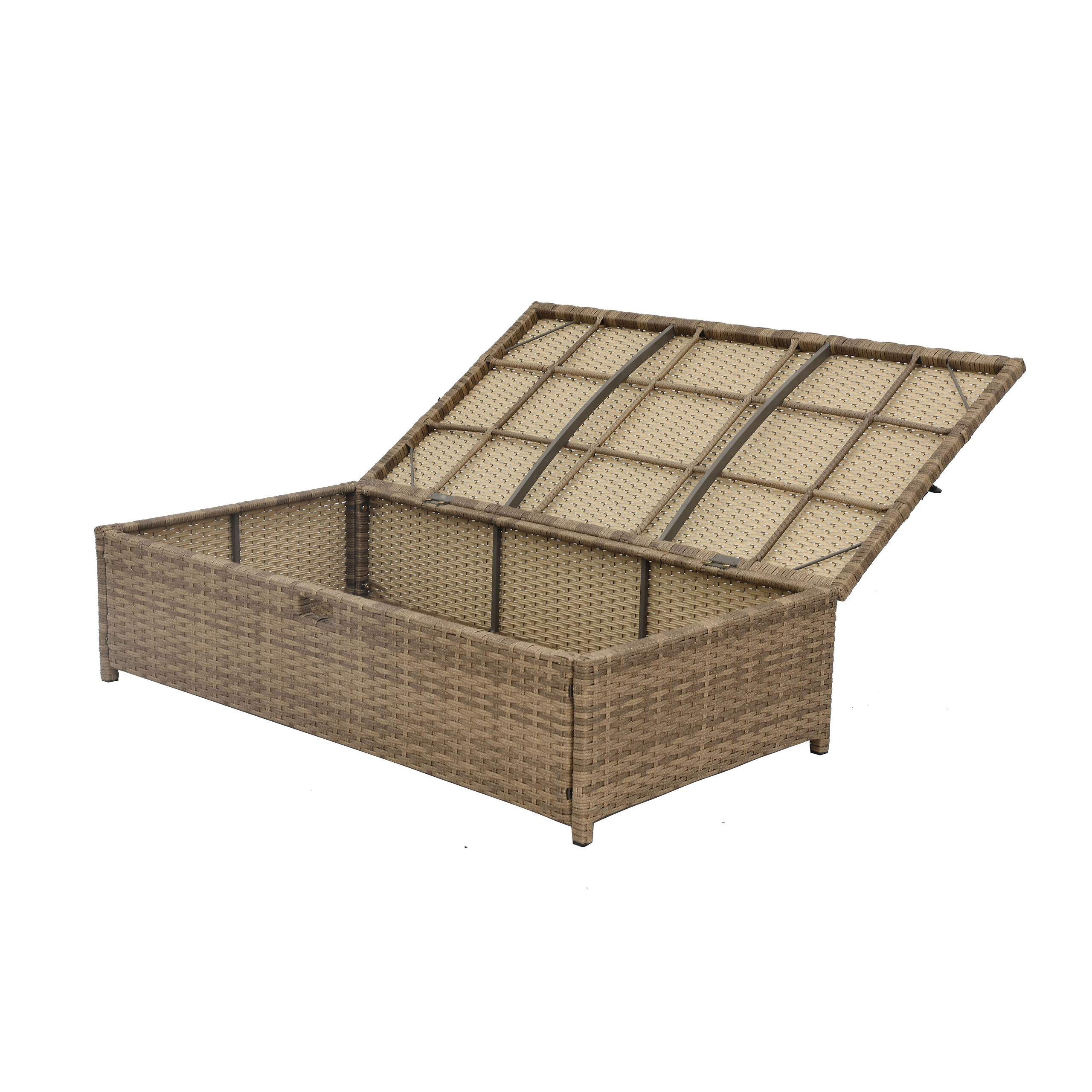 POCOline Gartensitzgruppe Anna braun Stahl