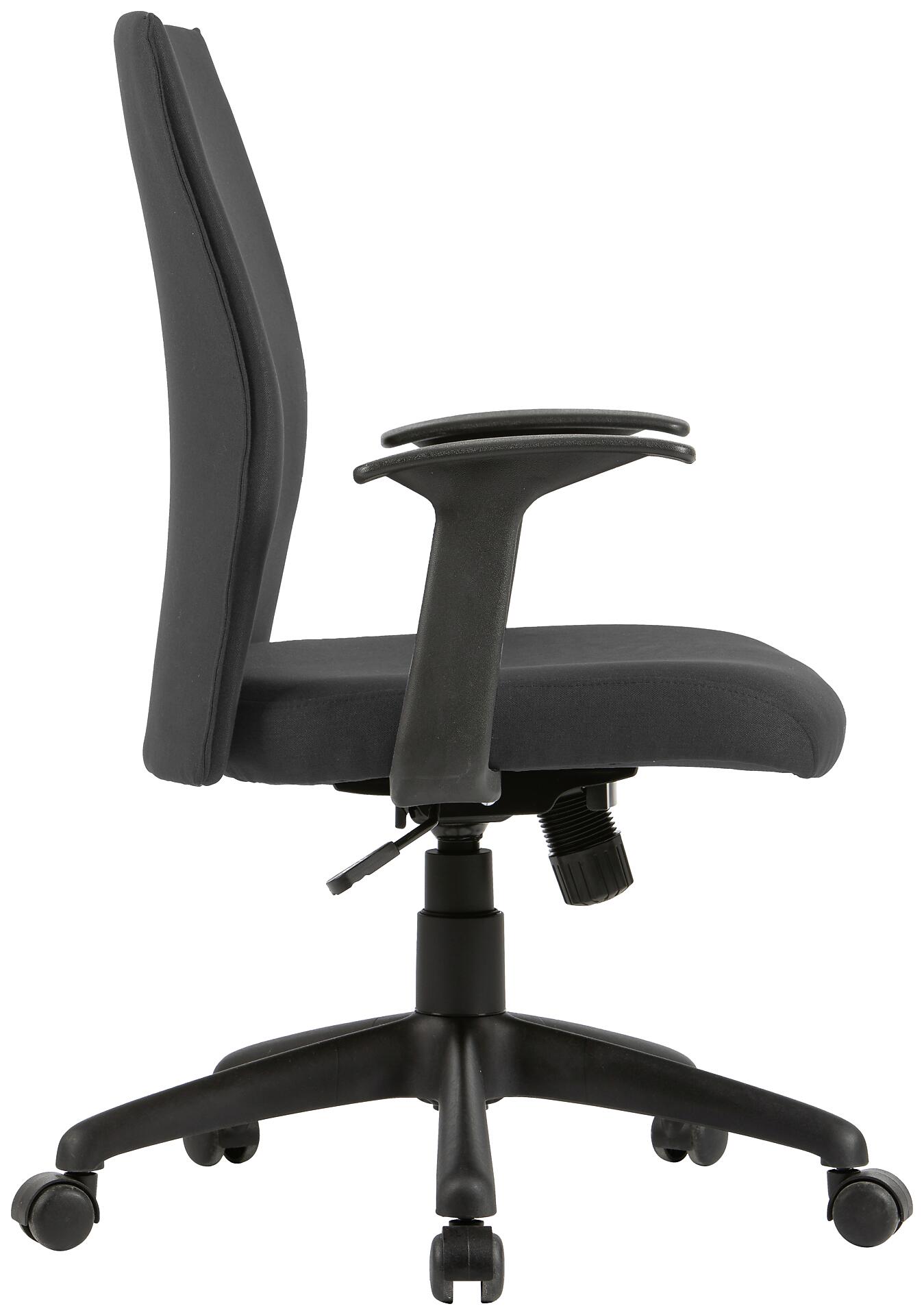 Chefsessel ROCKET schwarz schwarz Webstoff Kunststoff