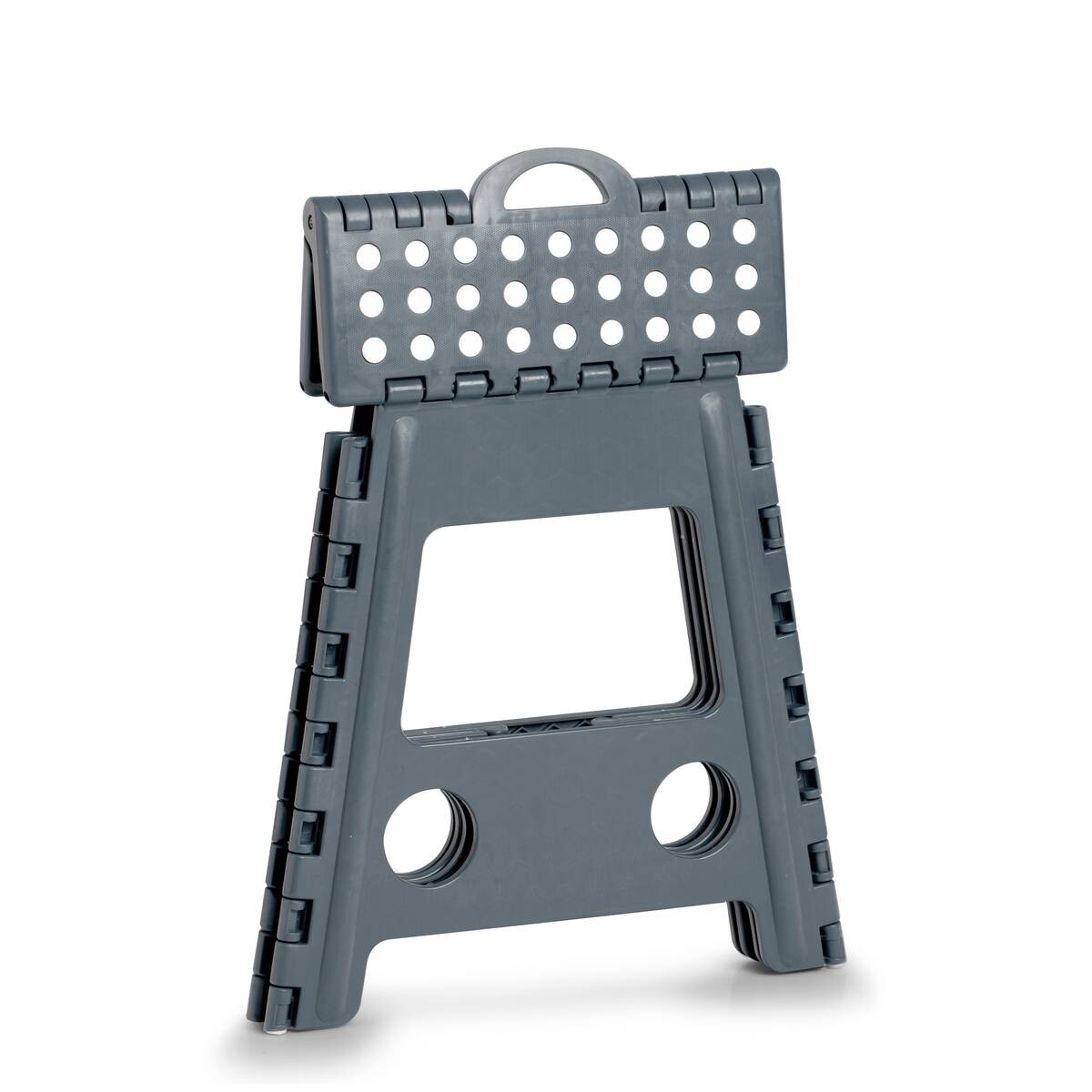 Zeller Klapphocker anthrazit B/H/L: ca. 31x39x38,5 cm