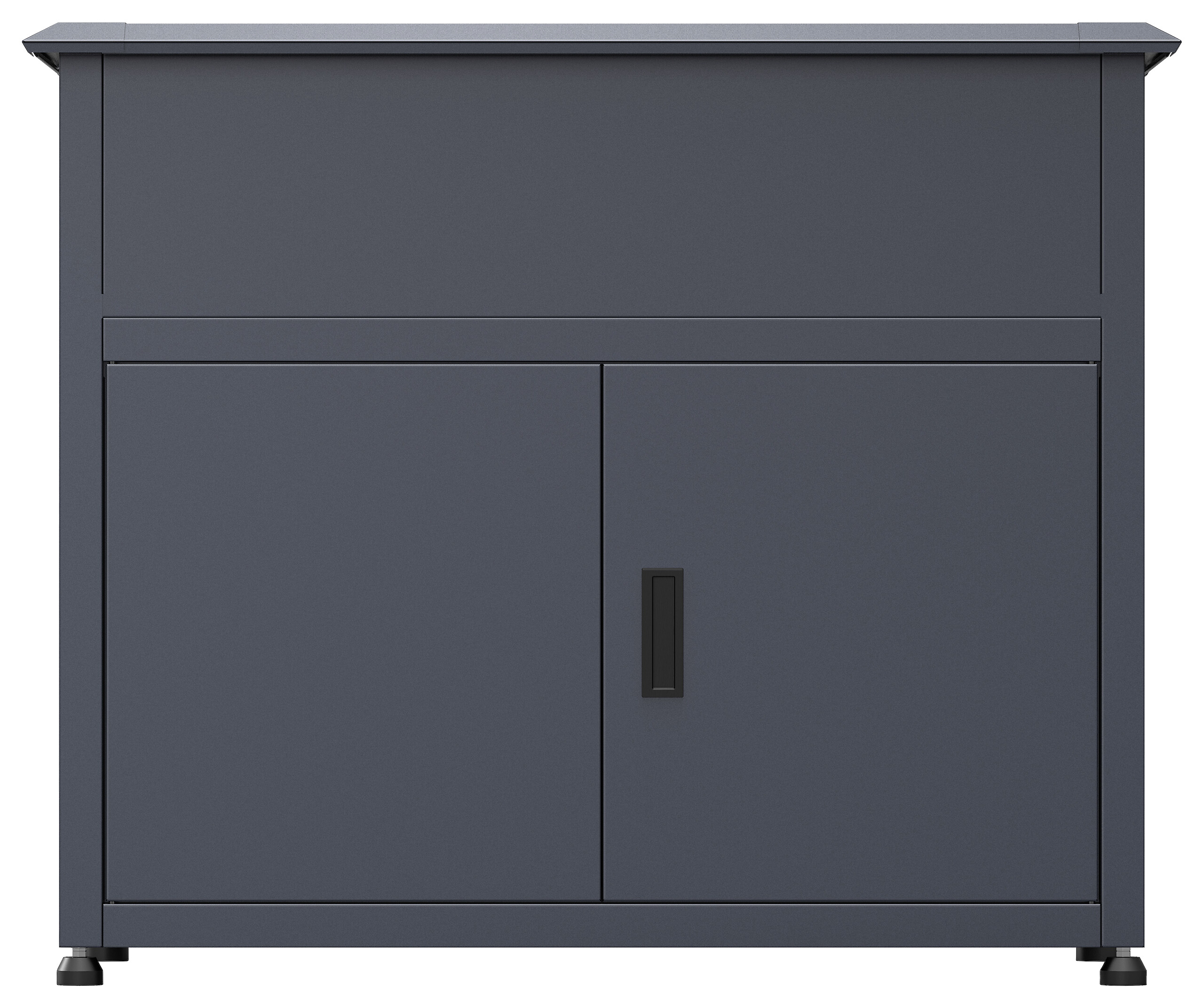 Westmann Hochbeet Plexa anthrazit Metall B/H/L: ca. 100x85x50 cm