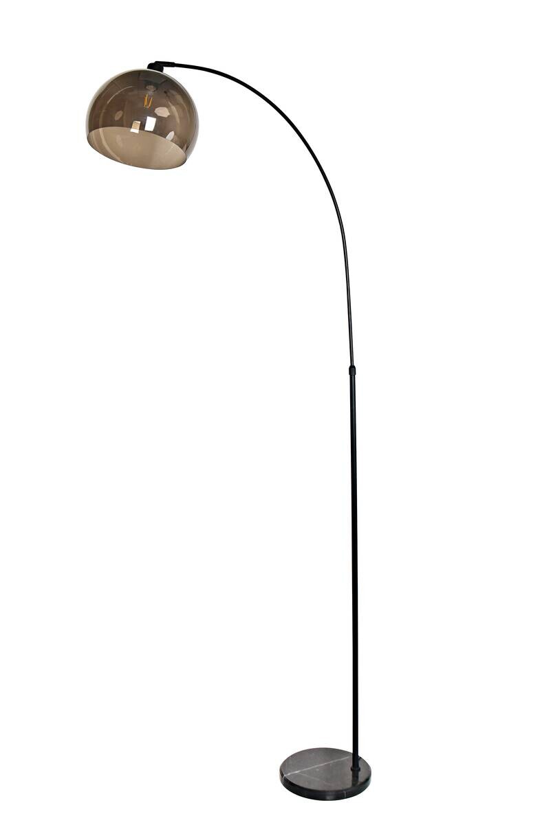 POCOline Bogenleuchte Olga schwarz Metall B/H/L: ca. 86x175x25 cm E27 1 Brennstellen POCOline Bogenleuchte Olga schwarz Metall B/H/L: ca. 86x175x25 cm E27 1 Brennstellen