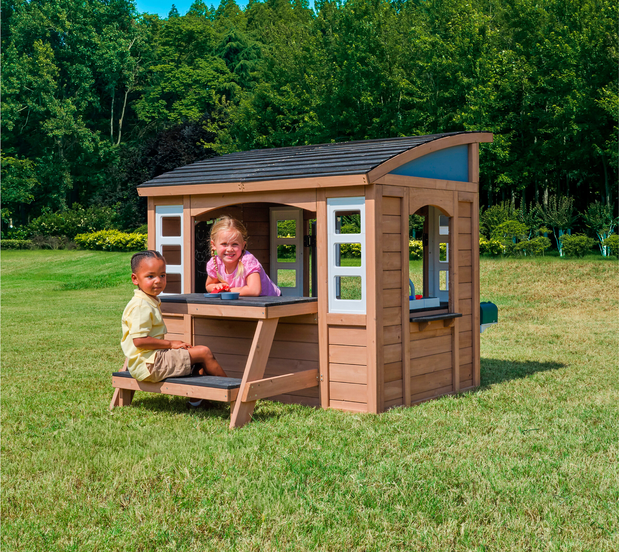 Zwerkules Spielhaus Trolli natur B/H/L: ca. 177x139x156 cm