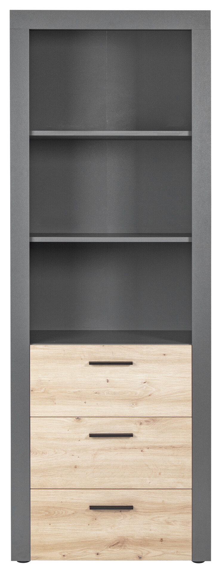 Regal Cobeto Eiche Artisan Nachbildung B/H/T: ca. 68,6x190x41,6 cm