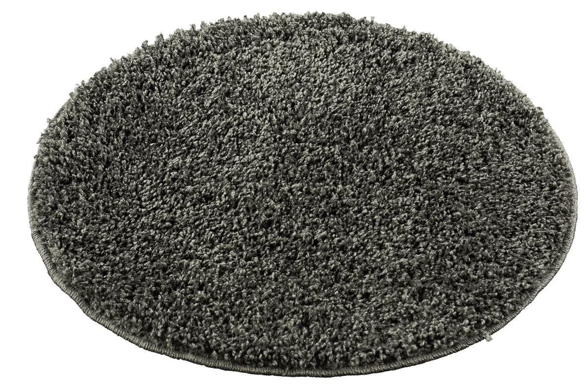 Hochflorteppich Smile anthrazit D: ca. 67 cm