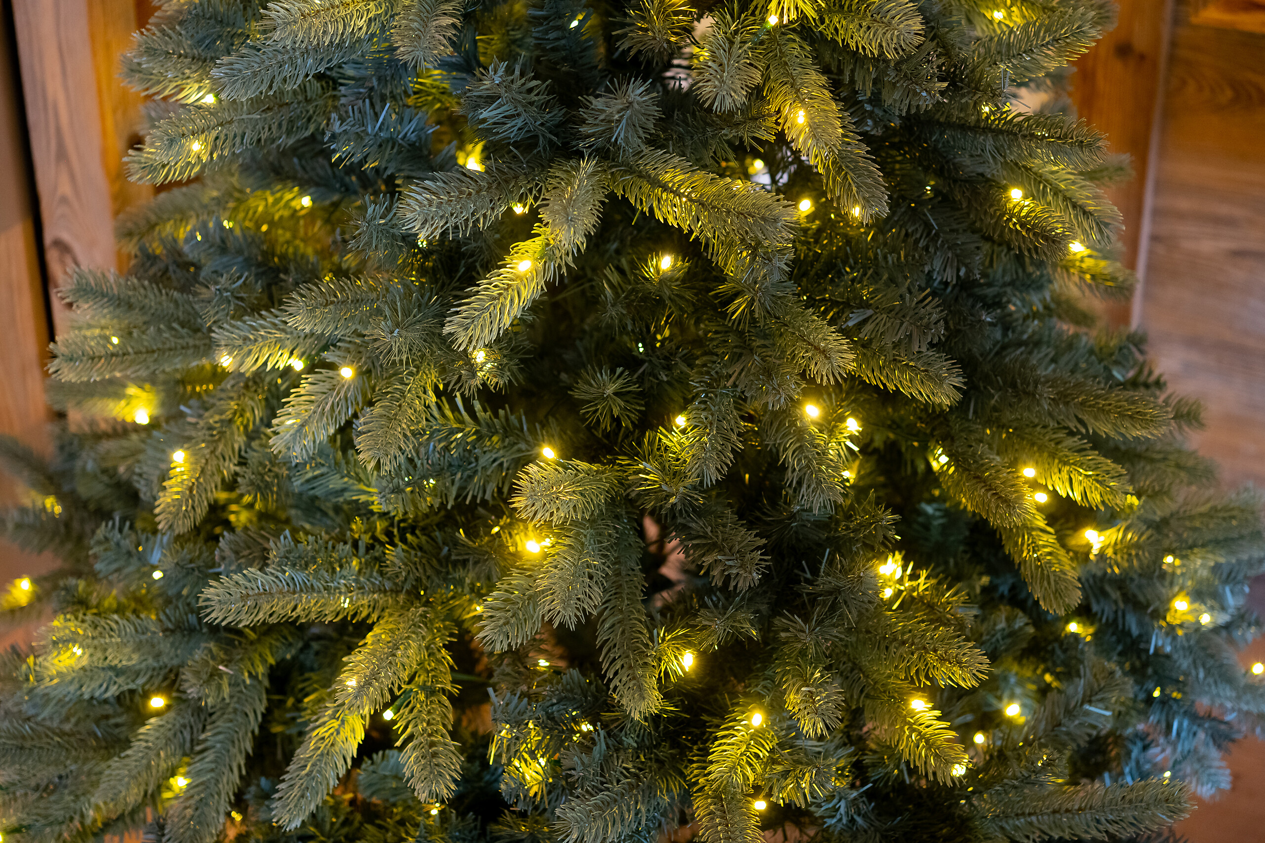 Evergreen Weihnachtsbaum Vermont Fichte grün PVC H/D: ca. 180x129 cm