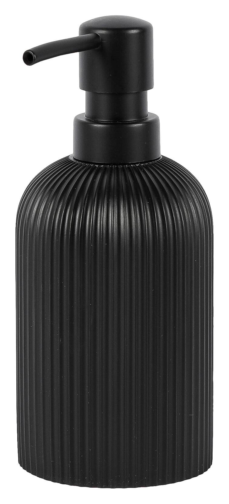 Seifenspender Samos schwarz Polyresin