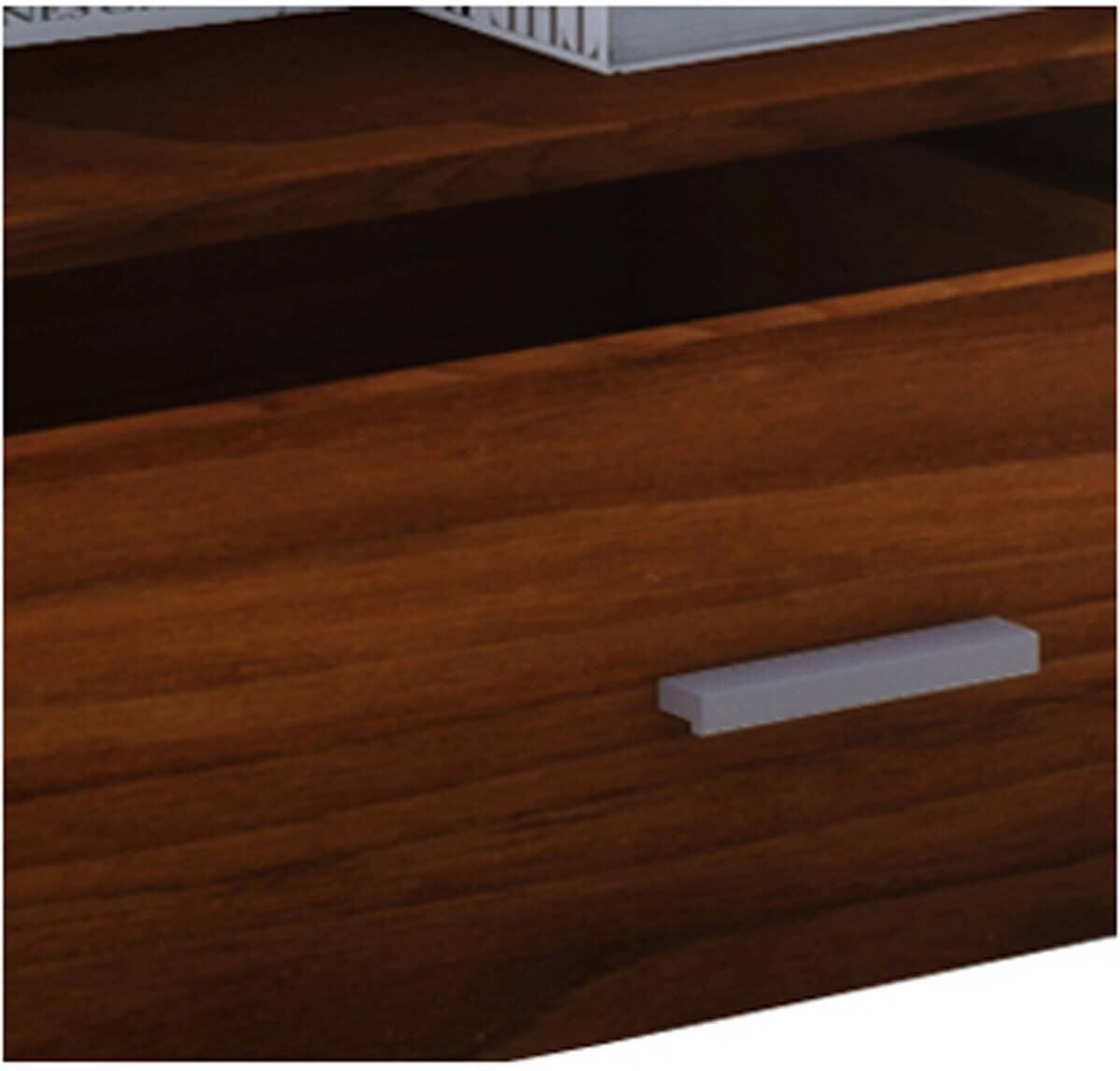 VCM Möbel Couchtisch Junata nussbaum Holzwerkstoff B/H/T: ca. 110x44x52 cm