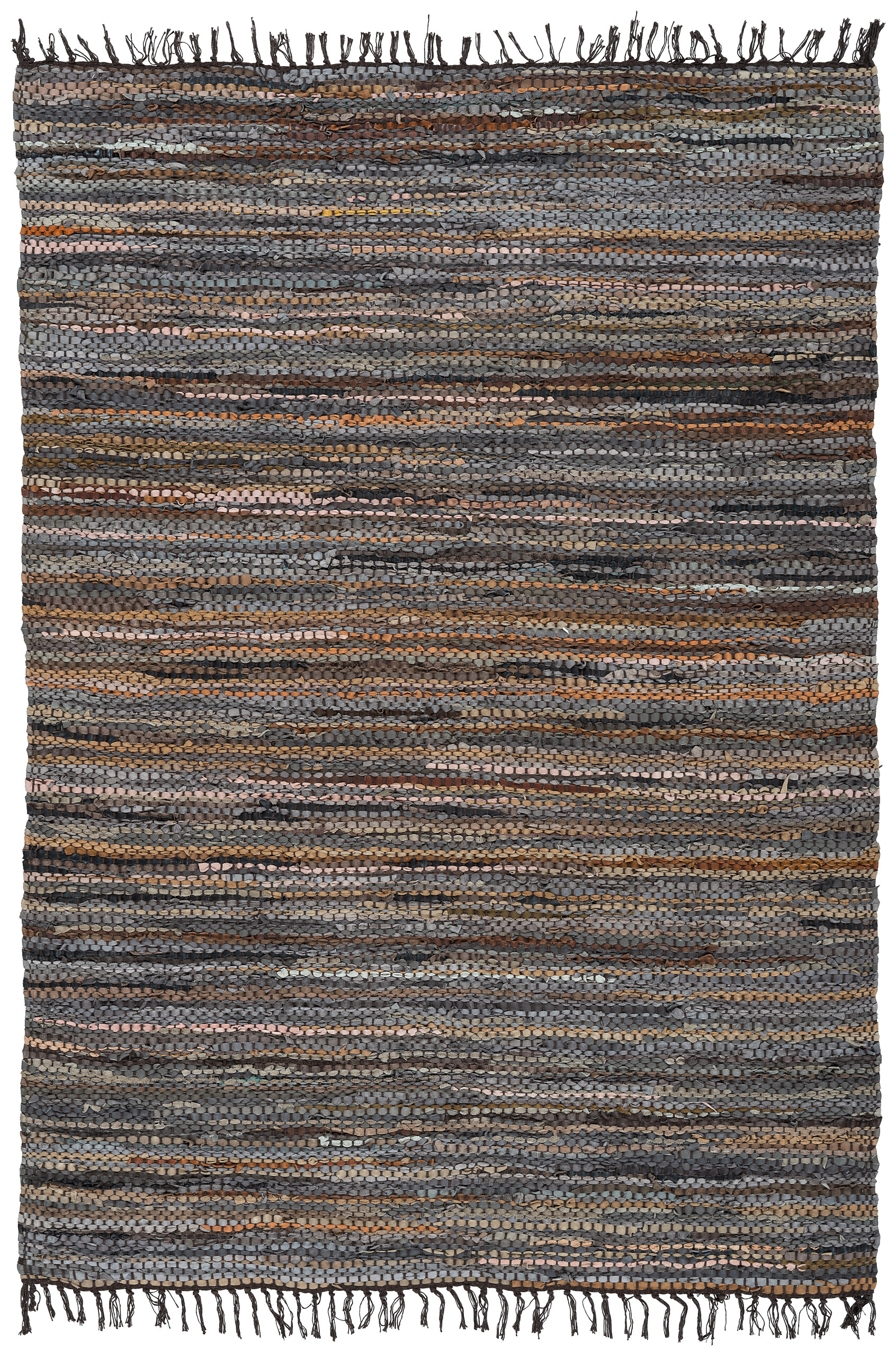 Kayoom Kurzflorteppich Sonipat 110 braun B/L: ca. 70x200 cm