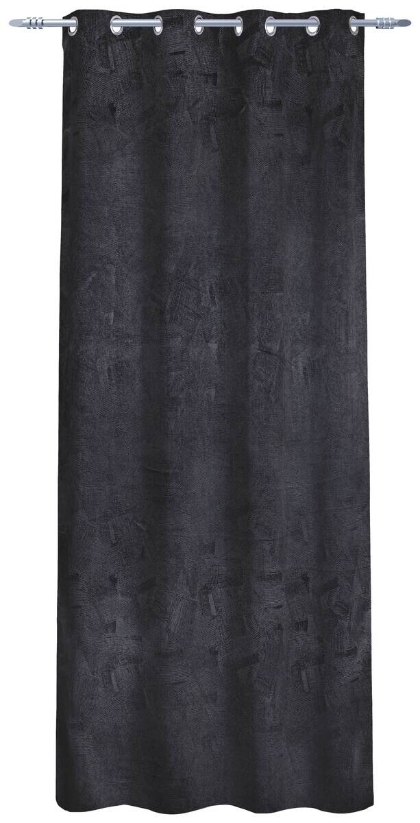 Verdunklungsvorhang Diamond anthrazit B/L: ca. 140x245 cm