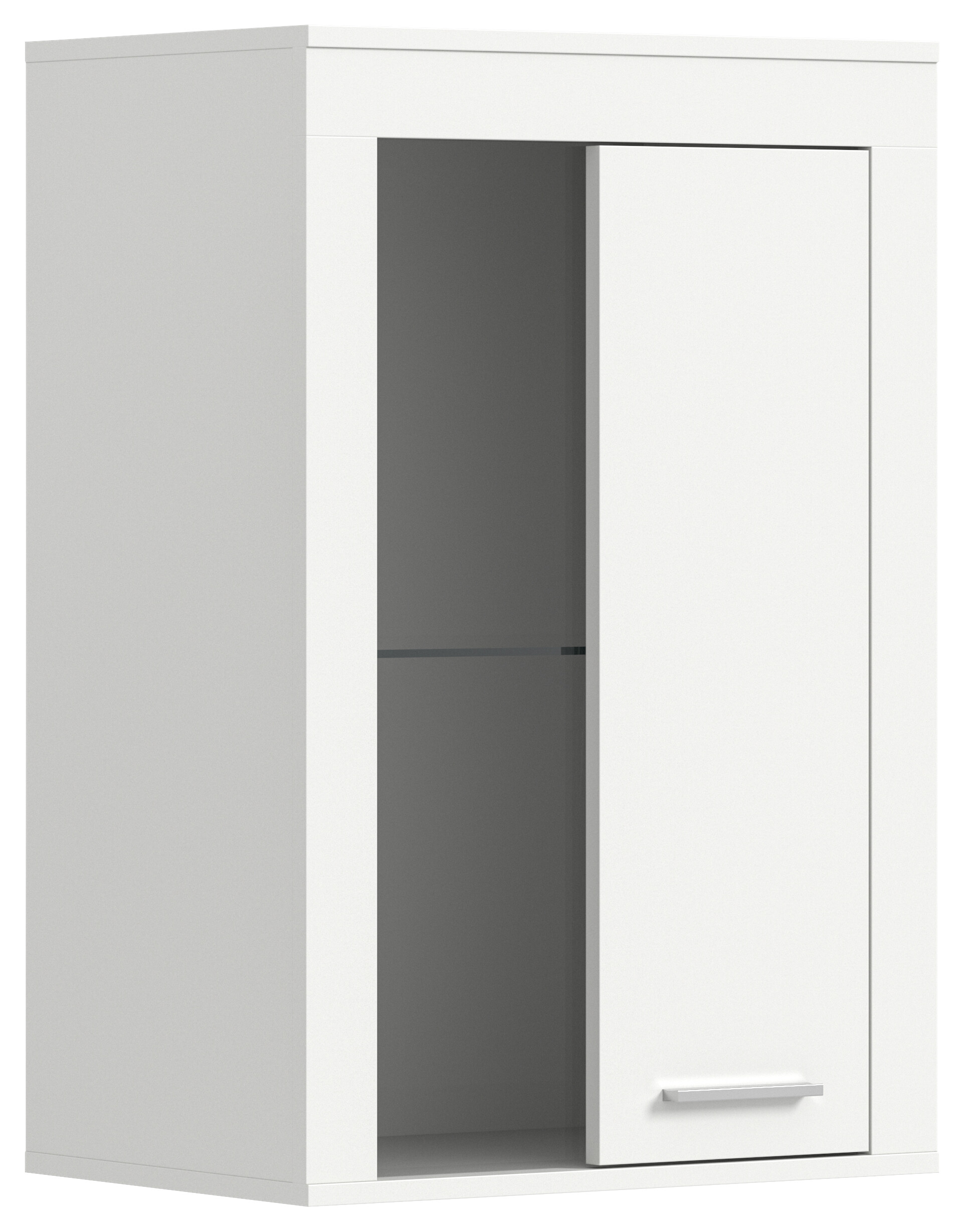 Vitrine Jam weiß B/H/T: ca. 86x60x35 cm