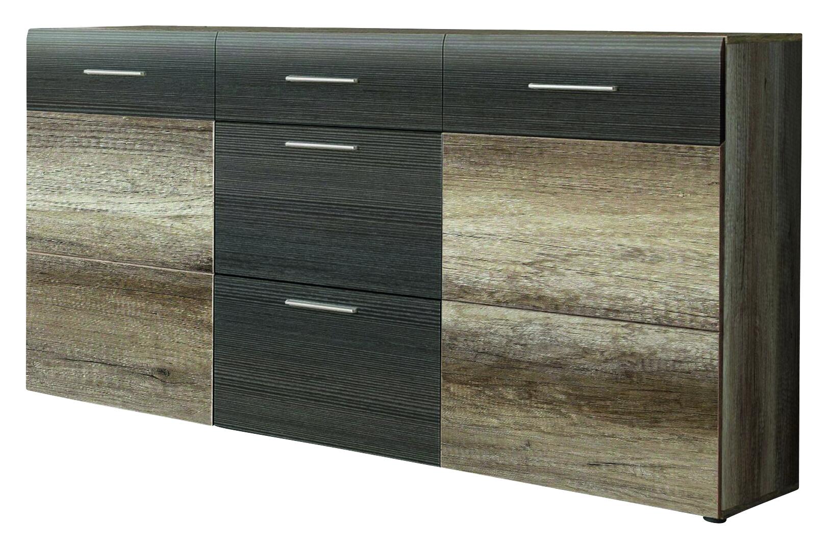Sideboard  Eiche Antik Nachbildung Touchwood Nachbildung B/H/T: ca. 180x101x41 cm