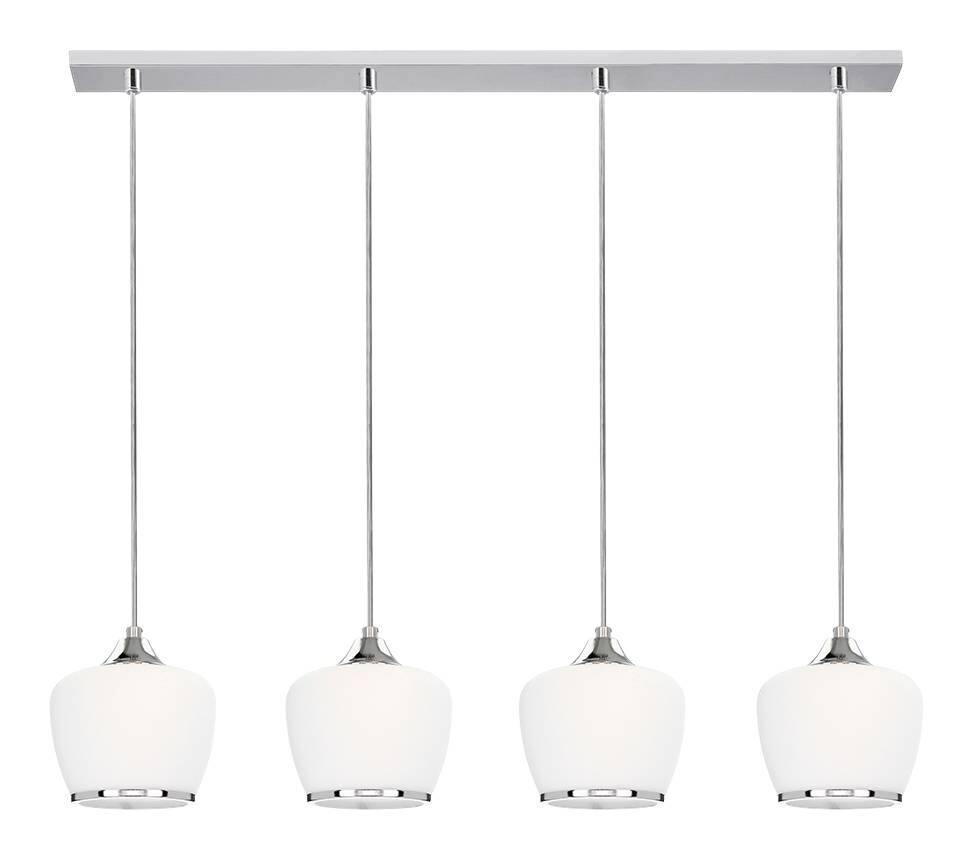 Spot-Light Pendelleuchte 1720428 B/H/T: ca. 80x110x10 cm E14 4 Brennstellen