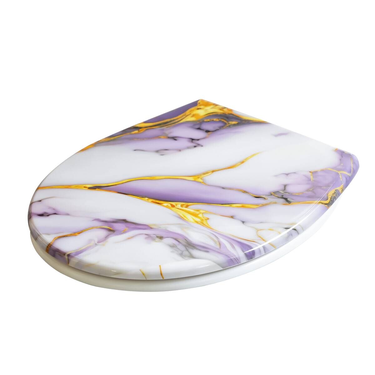 POCOline WC-Sitz Marmor Duroplast