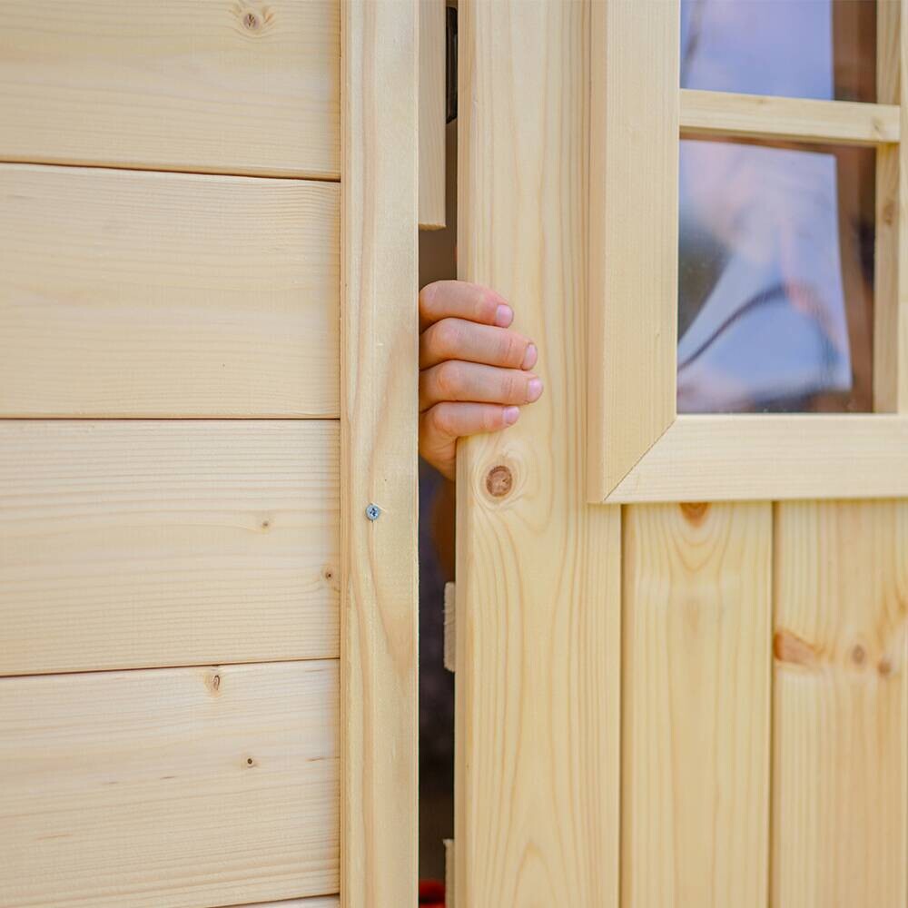 Timbela Kinderspielhaus M570M blau B/H/L: ca. 114x121x111 cm