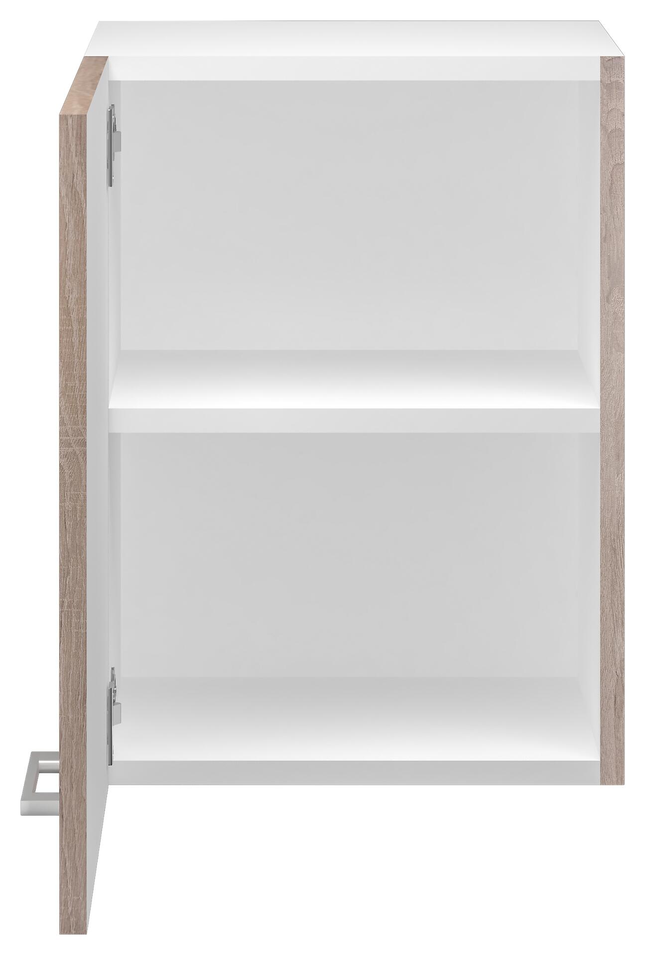 Hängeschrank Samoa weiß Eiche Nachbildung B/H/T: ca. 40x54,8x32 cm