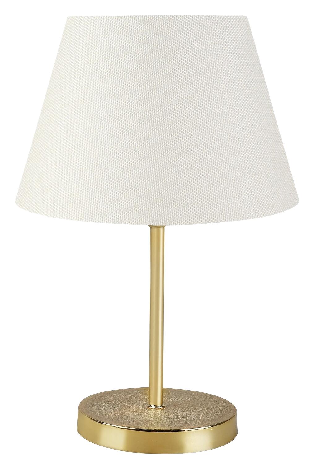 Opviq Tischleuchte creme Metall B/H/T/L/D: ca. 22x37x22x22x22 cm E27 1 Brennstellen