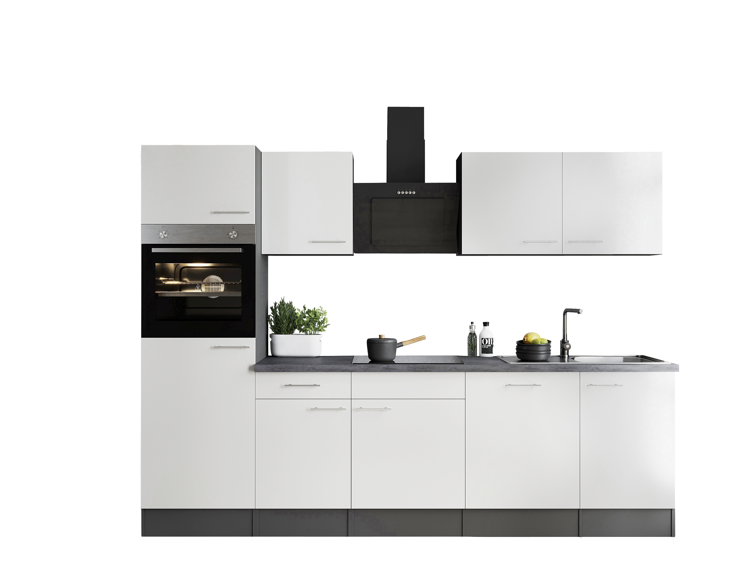 Küchenblock Oliver B/H/T: ca. 280x205x60 cm