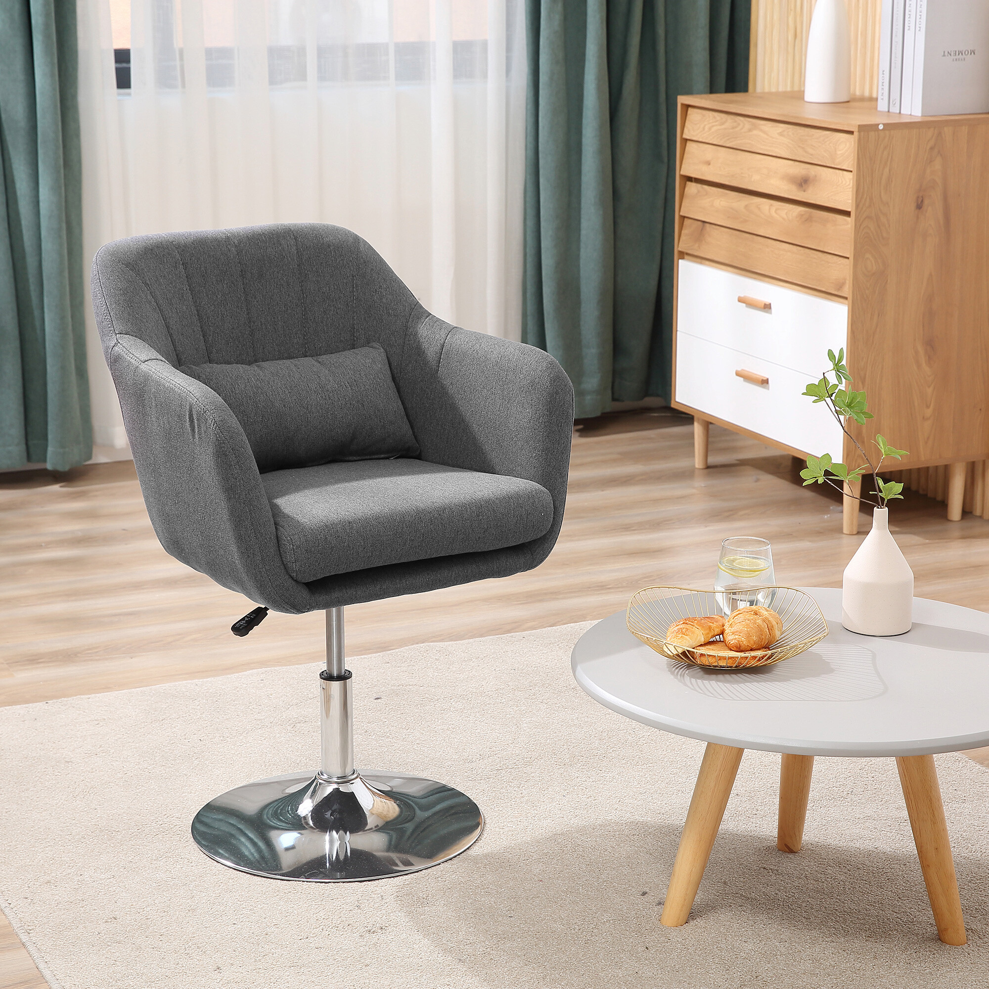 Hocker 833-757V01CG dunkelgrau